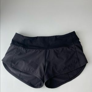 lululemon speed up low-rise lined shorts 2.5”